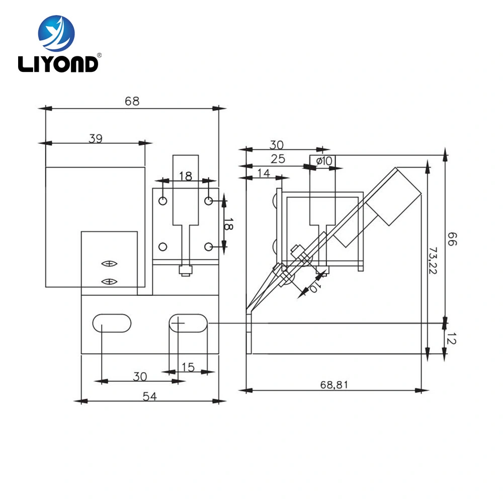 Mv Switchgear Component Lyd101 Latching Electromagnet DC Solenoid Coil